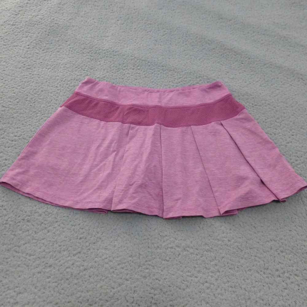 Lija Skort Skirt Womens Medium Pink Pleated Athletic Tennis Golf Pickleball